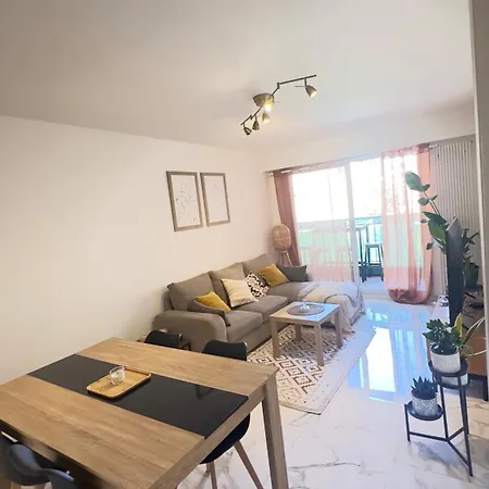 Appartamento Grand 2 Pièces Avec Grande Terrasse à 15mn Centre-ville, Gare Et Promenade Des